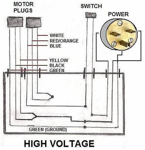 How to Wire an Electric Motor to run on both 110 and 220 ...