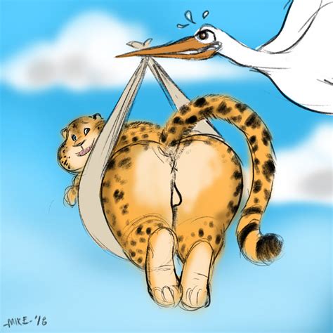 Rule 34 Anthro Anus Ass Balls Benjamin Clawhauser Big Butt Bird Cheetah Disney Feline Male
