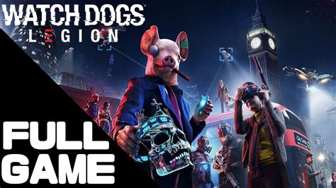 Watch Dogs Legion Full Walkthrough Gameplay Ps4 Pro No Commentary