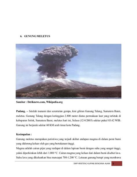 Kliping Bencana Alam Di Indonesia Beserta Gambarnya - AR Production