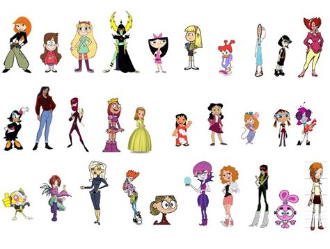 Image Top Disney Female Characters By Theprinceofda Land Dbhvdv6  Disney Fanon Wiki