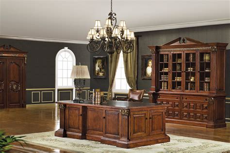 See more ideas about executive office desk, office design, home office design. Executive Desk Set in Mahogany Cherry Finish