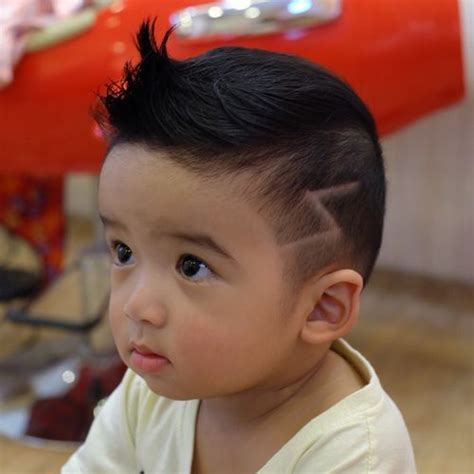She wanted to take that extra step to shave completely instead of boycut so we did the same #longtoshort #womenhaircut. 20 Really Cute Haircuts for Your Baby Boy - Pretty Designs