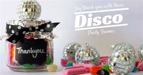 Party Time Diy Disco Party Favors