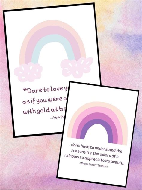 Rainbow Quotes For Kids 21 Gorgeous Free Printables