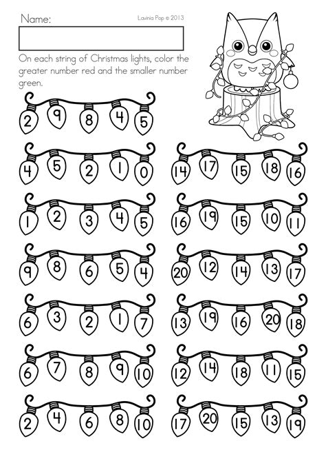 Christmas Math And Literacy Worksheets And Activities No Prep Packet For