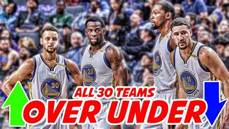 Pratite nas i zaradite uz. ALL 30 NBA TEAMS RECORDS PREDICTED! | NBA Over Under - YouTube