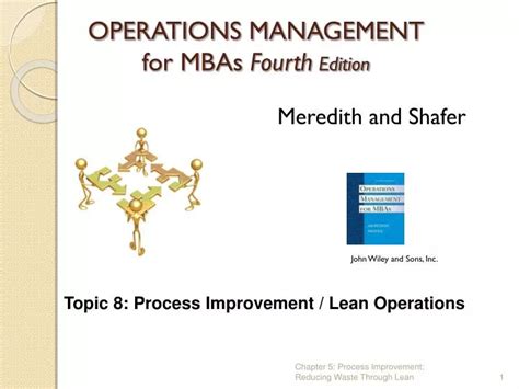 Ppt Operations Management For Mbas Fourth Edition Powerpoint