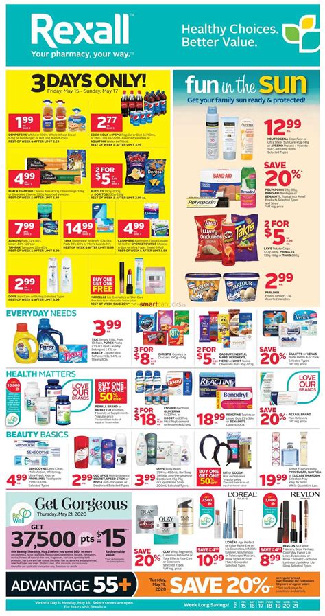 Rexall On Flyer May 15 To 21