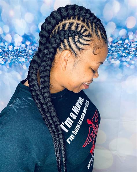 20 Afro Hairstyles With Braids Fashionblog