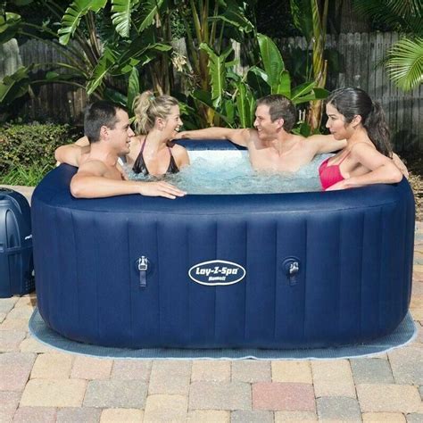Lay Z Spa Hawaii AirJet Person Inflatable Hot Tub Next Day Delivery Bnib For Sale From