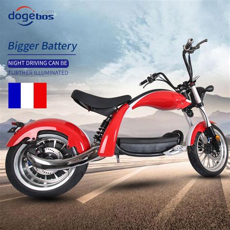 Wholesale Wide Wheel Citycoco 2000w Electric Motorcycle Scooter