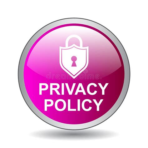 Privacy Policy Button Stock Illustration Illustration Of Concept