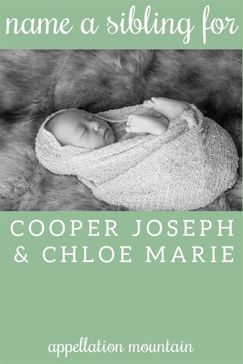 Name Help A Sister For Cooper And Chloe Appellation Mountain