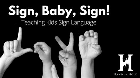 Sign Baby Sign Teaching Kids Sign Language Hand To Hold