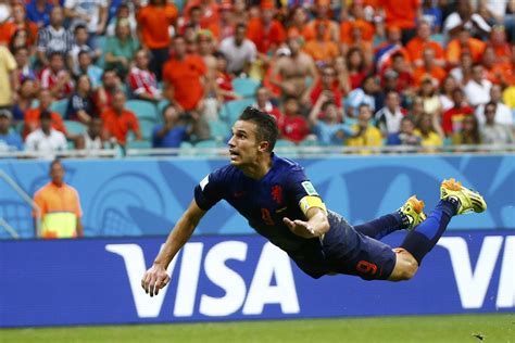 Robin Van Persie Flew Through The Air To Score The World Cup’s Best Goal So Far For The Win