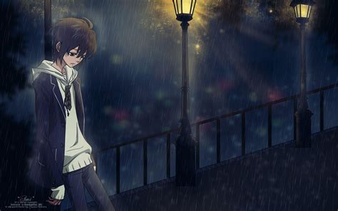 Download Anime Wallpaper Boy Sad Pics Jasmanime