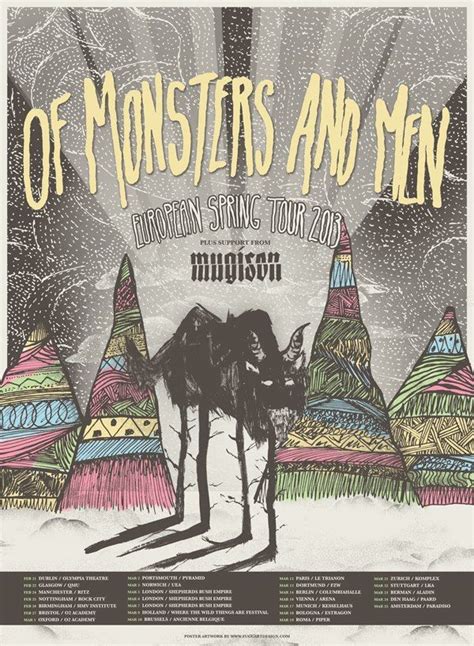 If you do not allow these cookies we will not know when you have visited our site, and will not be able to monitor its. of monsters and men | Of monsters and men, Music poster ...