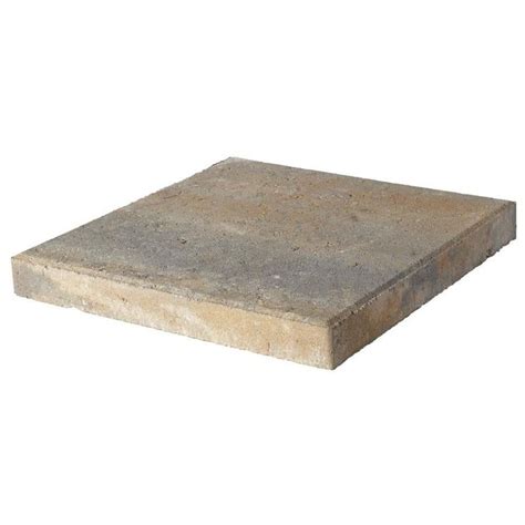 A Square Stone Block Sitting On Top Of A White Background