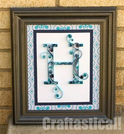 How To Make Monogram Letter Diy And Crafts Handimania