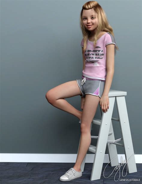 Gamer Girl Pjs And Accessories For Genesis 8 Females Daz3ddl