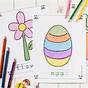Easter Tracing Worksheet