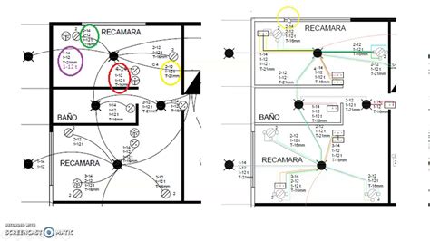 Como Leer Un Plano Eléctrico Parte 4 Youtube