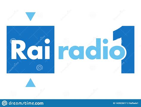 Logotipo De La Radio 1 De Rai Fotografía Editorial Ilustración De