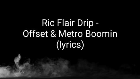 Ric Flair Drip Offset Savage Metro Boomin Youtube