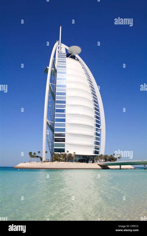 The Iconic Burj Al Arab Hotel Jumeirah Dubai United Arab Emirates