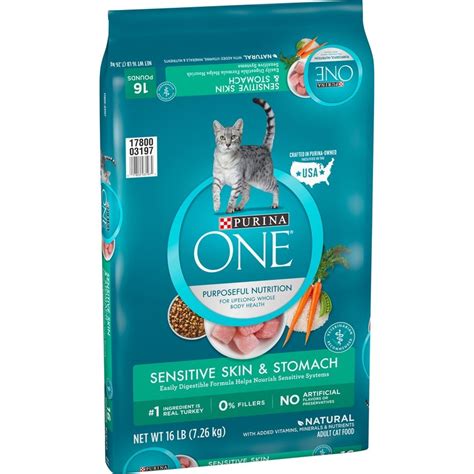 4.3 out of 5 stars 11. Purina ONE Sensitive Systems Dry Cat Food | PetFlow