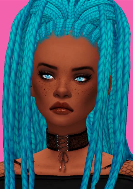 Woman Hair Dreadlocks Hairstyle Fashion The Sims 4 P4 Sims4 Clove