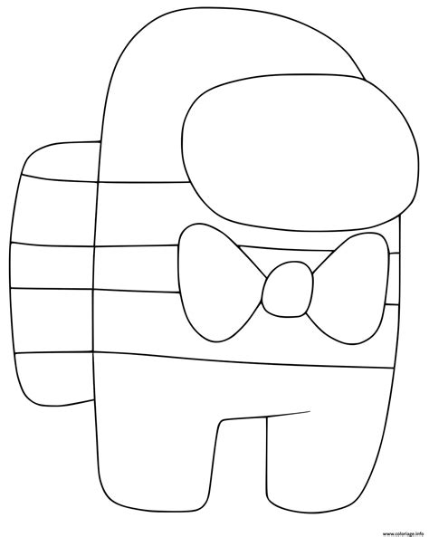 Coloriage Among Us Christmas  JeColorie.com
