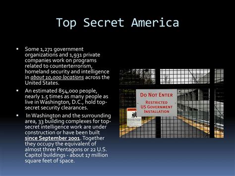 Ppt Top Secret America Powerpoint Presentation Free Download Id