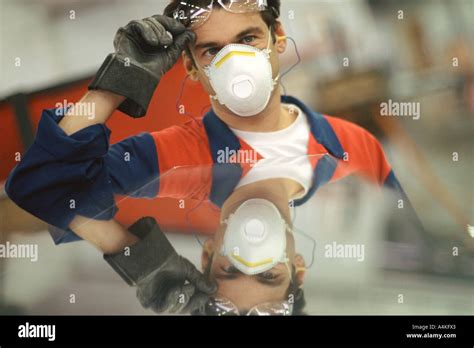 Factory Workers Wearing Ear Plugs Hi Res Stock Photography And Images