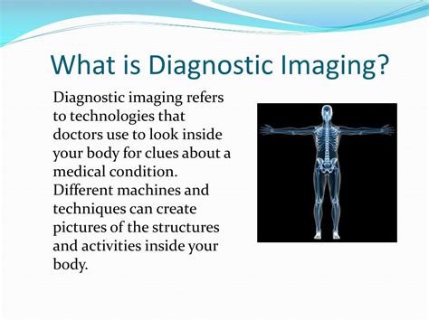 Ppt Diagnostic Imaging Techniques And Treatments Powerpoint