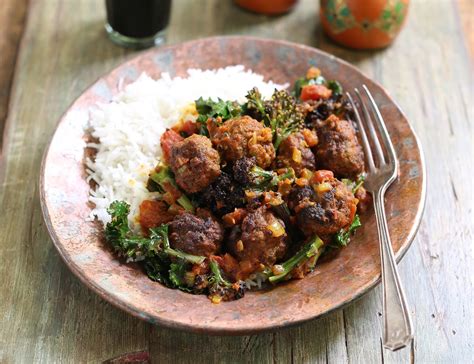 Lamb Kofta Curry And Rice Recipe Abel And Cole
