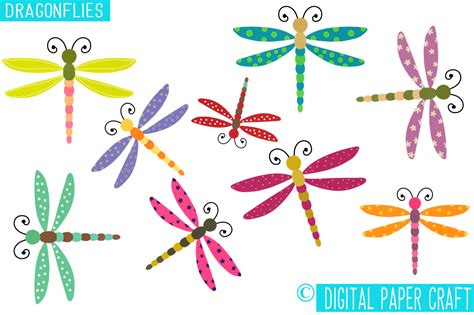 Dragonflies 2 Dragonfly Clipart Clipart Whimsy Clipart By Digital
