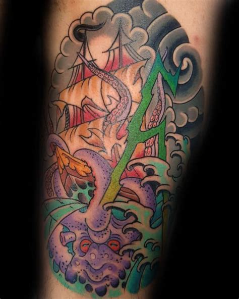 Gm946118320 $ 12.00 istock in stock 100 Kraken Tattoo Designs For Men - Sea Monster Ink Ideas