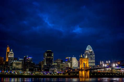 Downtown Cincinnati At Night Rcincinnati