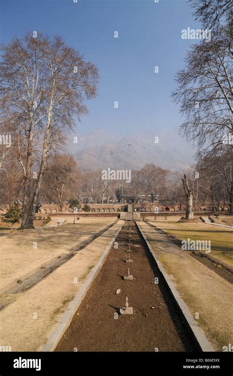 Nishat Bagh Is The Mughal Garden On The Edge Of Dal Lake And Nearby