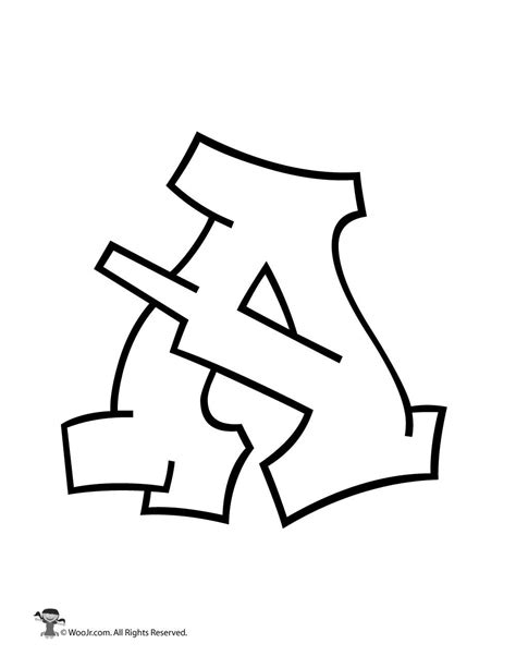 Graffiti Capital Letter A Graffiti Alphabet Styles Graffiti Lettering