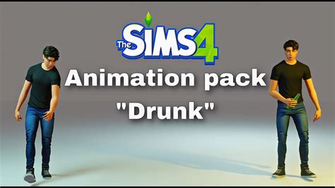 Animation Pack Sims 4drunkmocap Animationrealistic Animations