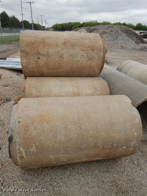 8 Concrete Culvert Pipes In Burlington Ks Item Fk9219