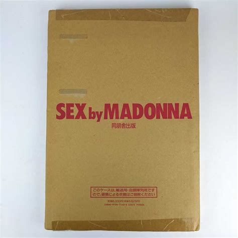 Madonna Sex By Madonna Steven Meisel Fabien Baron Glenn Obrien