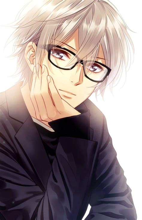 The 25 Best Anime Boys With Glasses Ideas On Pinterest Anime Glasses