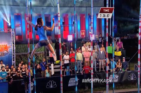 The First Female Ever To Advance To The American Ninja Warrior Finals