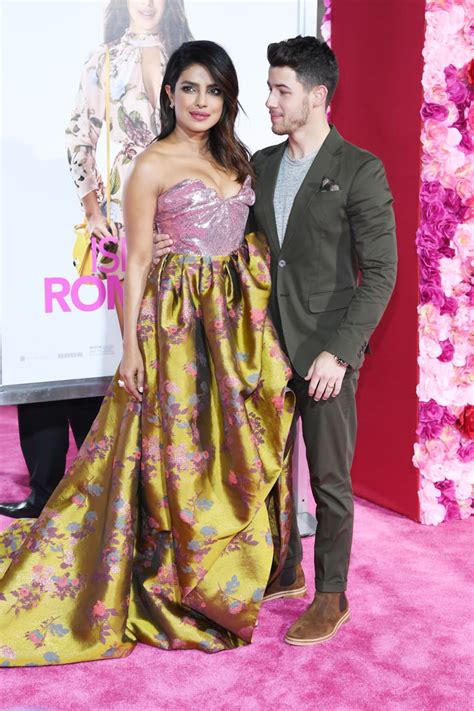 Nick Jonas And Priyanka Chopra At Isnt It Romantic Premiere Popsugar