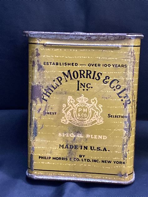 Antique Vintage Phillip Morris Co Ltd Inc Special Blend Cigarette