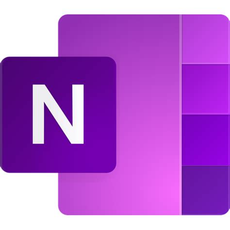 Onenote Icon Download In Gradient Style